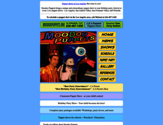 moodoopuppets.org screenshot