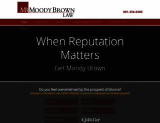 moodybrownlaw.com screenshot