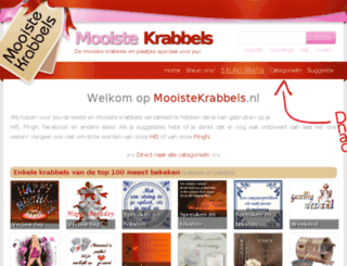 mooistekrabbels.nl screenshot