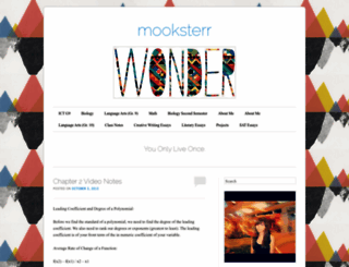 mooksterr.wordpress.com screenshot