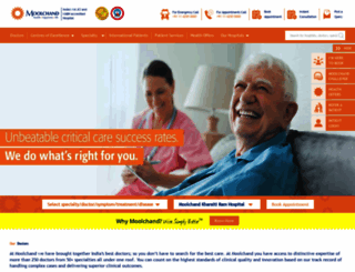 moolchandhealthcare.com screenshot