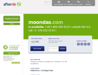 moondas.com screenshot