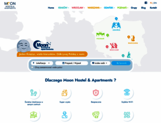 moonhostel.pl screenshot