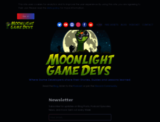 moonlightgamedevs.com screenshot