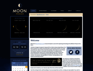 moonphases.co.uk screenshot