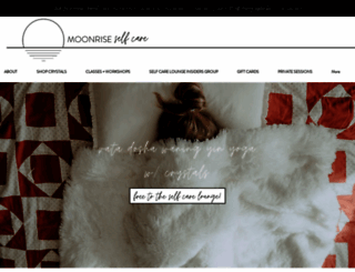 moonriseselfcare.com screenshot