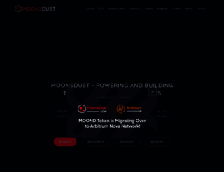 moonsdust.com screenshot