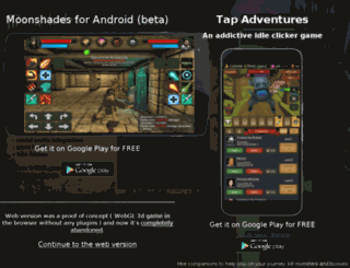 moonshadesgame.com screenshot
