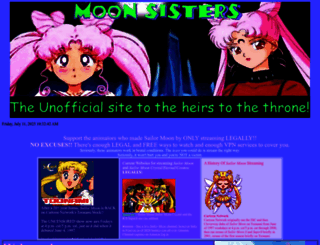 moonsisters.org screenshot