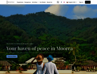 mooreabeachlodge.com screenshot