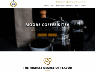 moorecoffee.com screenshot