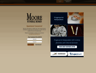 moorefunerals.frontrunnerpro.com screenshot