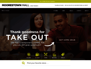 moorestown-mall.com screenshot