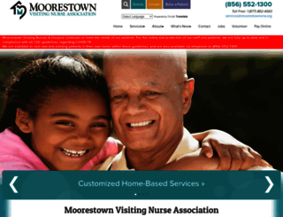 moorestownvna.org screenshot