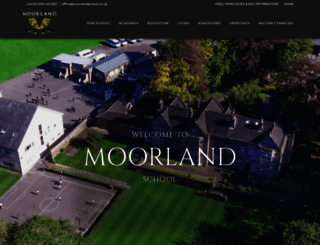 moorlandschool.co.uk screenshot