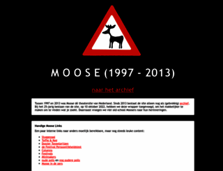 moose.nl screenshot