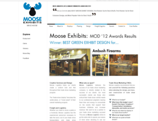 mooselogistics.com screenshot