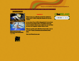 mooseloose.com screenshot