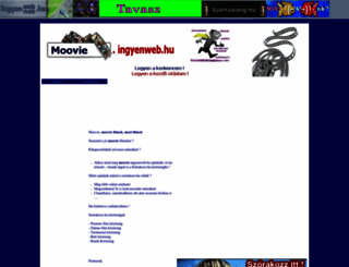 moovie.ingyenweb.hu screenshot