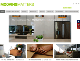 moovingmatters.com screenshot