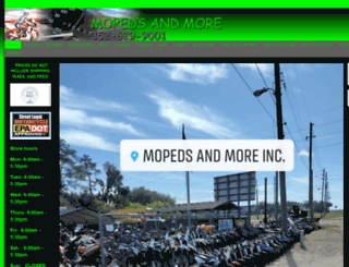 mopedsandmore.net screenshot