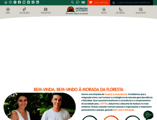 moradadafloresta.org.br screenshot