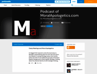 moralapologetics.podomatic.com screenshot
