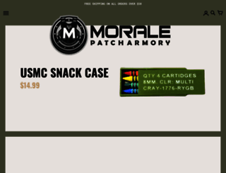 morale-patch-armory.myshopify.com screenshot