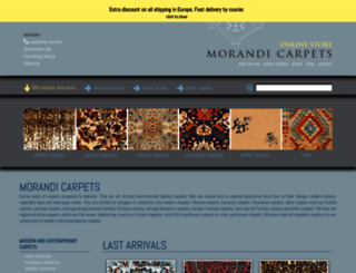 morandicarpets.com screenshot