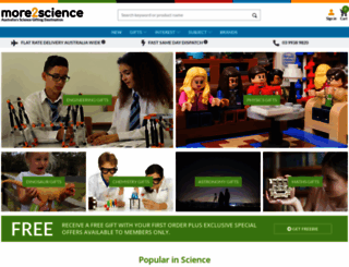 more2science.com.au screenshot