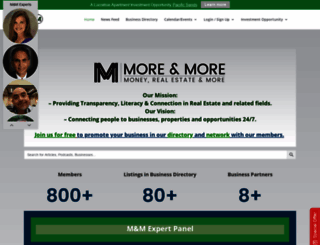 moreandmorenetwork.com screenshot