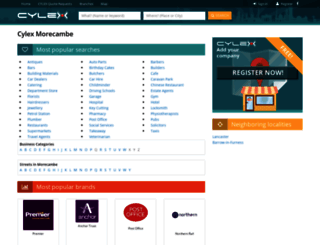 morecambe.cylex-uk.co.uk screenshot
