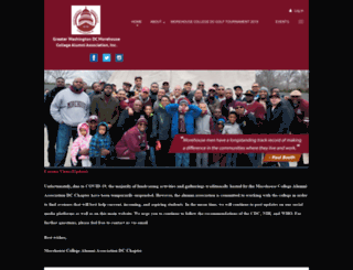 morehousedc.org screenshot