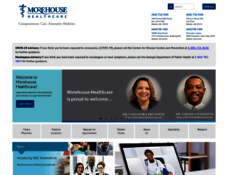 morehousehealthcare.com screenshot