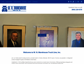 morehousetruckline.com screenshot