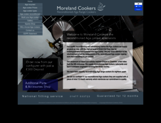 morelandcookers.co.uk screenshot