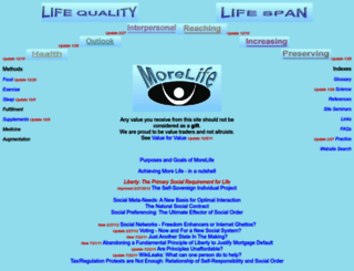 morelife.org screenshot
