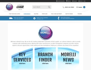 morelli-group.co.uk screenshot