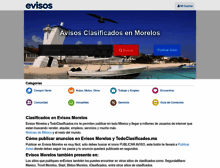 morelos.evisos.com.mx screenshot