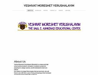 moreshetyerushalayim.com screenshot