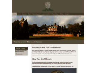 morethangoodmanners.com screenshot
