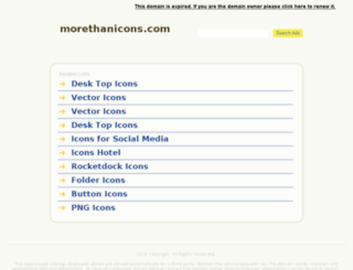 morethanicons.com screenshot