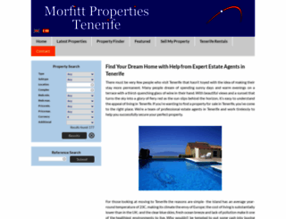 morfittpropertiestenerife.com screenshot