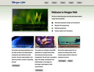 morgan-web.co.uk screenshot