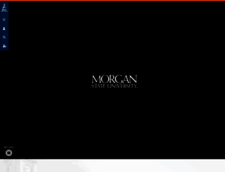 morgan.edu screenshot