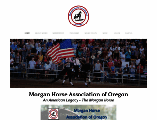 morganhorseoregon.com screenshot