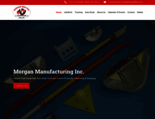 morganmfg.com screenshot