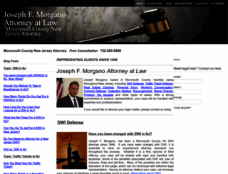 morganolaw.com screenshot