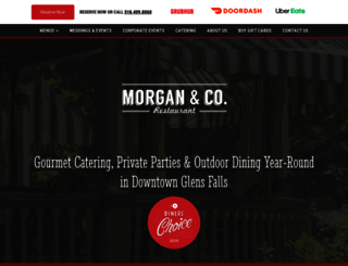 morganrestaurant.com screenshot
