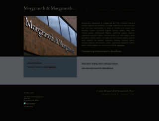 morganrothlaw.com screenshot